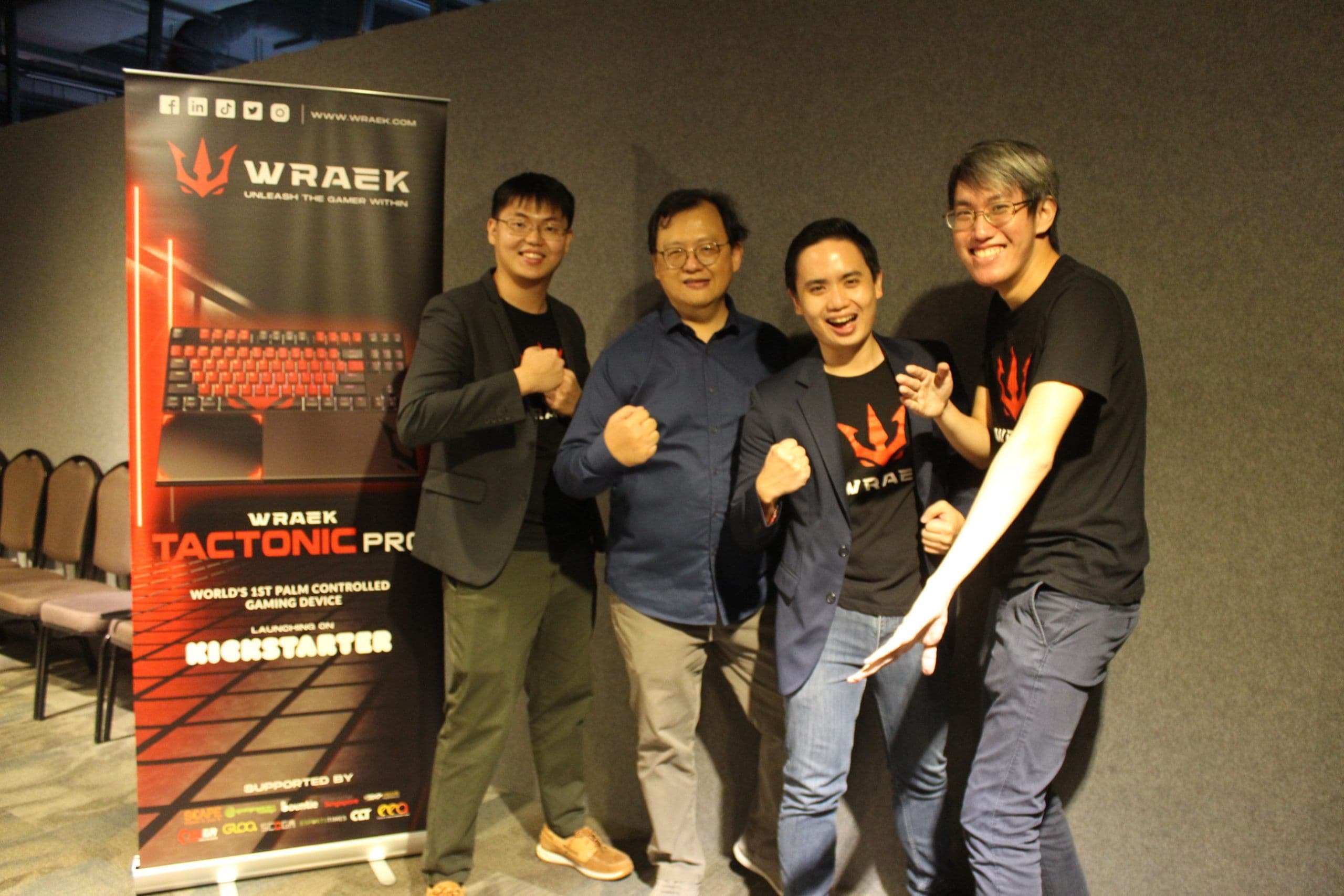 The gamechanger for the esports industry: The WRAEK Tactonic Pro